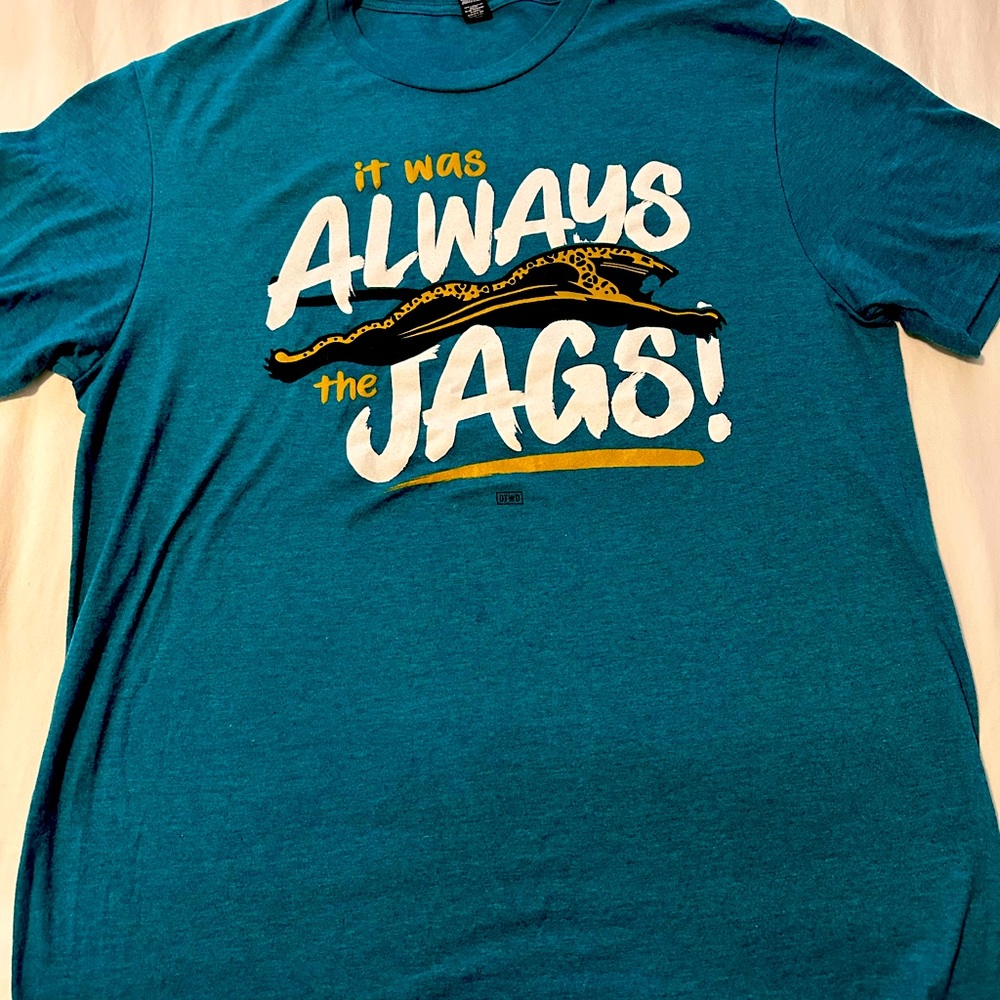 Women’s Jaguars Shirt - it was always the jags - banned logo